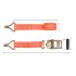 Rope Tighter Cargo Strap Luggage Belt Tightening Tie Down for Motorcycle Bag Cargo Luggage Truck Orange