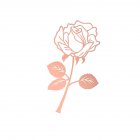 Rose  Bookmark Metal Creative Diy Electroplating Rose Shape Clips Beautiful Office Home Decoration Rose gold