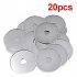 Rotary Cutter With 45mm Blades 20 Pack Rotary Cutter Replacement Blades Ergonomic Small Rotary Cutter Safety Lock Fabric Cutter Tool For Sewing Quilting Craftin