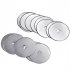 Rotary Cutter With 45mm Blades 20 Pack Rotary Cutter Replacement Blades Ergonomic Small Rotary Cutter Safety Lock Fabric Cutter Tool For Sewing Quilting Craftin