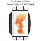 Rotatable Sport Running Armband Phone Arm Band Universal Mobile Phone Cycling Arm Band for <span style='color:#F7840C'>iPhone</span> Samsung Xiaomi Handphone black