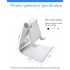 Rotating Tablet Phone Holder for iphone7plus Universal Cell Desktop Stand for Phone Tablet Stand Mobile Silver