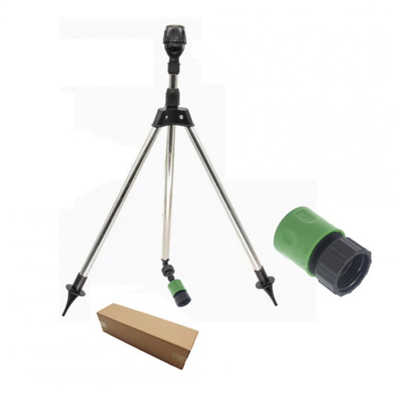 Rotating Tripod Sprinkler Garden Irrigation Sprinkler With Tripod Base Bracket 360° Automatic Rotating Irrigation System