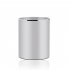 Round Aluminum Alloy Pen Container Pencil Holder Case Organizer Home Office Decoration Stationery Gift  Black