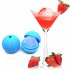 Round Basketball Shape Silicone Mold for Ice Cube Making Tool blue