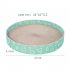 Round Cat Scratcher Bed  Multifunctional Cat Scratching Board  Corrugated Paper Cats Scratching Board For Kitten Large Pet Furniture Supplies  Green  small