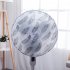 Round Electric Fan Cover for Kids Finger Protector Safety Cover Fan Guard Home Office Dust Cover Clouds