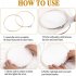 Round Embroidery  Hoops Bamboo Circle Cross Stitch Hoop Rings For Diy Art Craft Handy Sewing 18cm