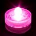 Round LED waterproof candle light  color card packaging  pink 12PCS group