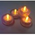 Round LED waterproof candle light  color card packaging  yellow 12PCS group