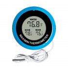 Round LCD Digital Thermometer High Accuracy Magnet Thermometer