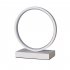 Round Table Lamp With Usb Power Cord Circular Dimmable Table Lamp Nightstand Lamp Bedhead Table Lamp For Bedroom Living Room Bar Restaurant 20CM black