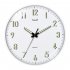 Round Wall Clock Luminous Silent Quartz Movement Living Room Bedroom Home Pendant Clock White