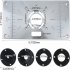 Router Table Insert Plate  Woodworking Benches Router Trimmer Models With 4 Rings High Accuracy Engraving Machine For Industrial Use as shown