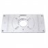 Router Table Insert Plate Aluminum Alloy Milling Trimming Machine