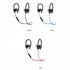 Rt558 Wireless Anti lost Headset Wire controlled Call Music Earplugs In ear Bluetooth compatible Sports Earphones red