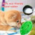 Rubber Dog Chew  Ball For  Pet  Tooth  Cleaning  Interactive  Dog  Treat  Toys green opp bag