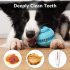 Rubber Dog Food  Ball Bite  Resistant  Toy Molar  Teeth  Cleaning Puppy  Toy Large blue