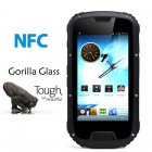 Rugged 4 3 Inch Quad Core Smartphone has a Gorilla Glass Screen  an Android 4 2 Operating System  NFC and an IP67 Waterproof Rating