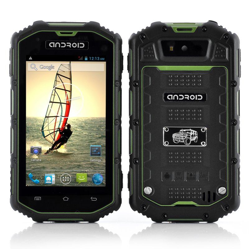 Rugged Android Dual Core Phone (Green)