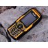 Rugged Mobile Phone with waterproof  dust proof and shockproof housing  number pad and 2 megapixel camera