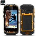 Runbo Q5 S Rugged Smartphone with 4 5 Inch Gorilla Glass protected Screen  IP67  Quad Core CPU  1GB RAM  8GB of Memory  Walkie Talkie  and dual SIM slots