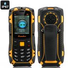 Runbo X1 Rugged Bar Phone with IP67 rating  UHF 400 470MHz Walkie Talkie  quad band GSM  Bluetooth  Torch and 4GB on board memory