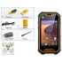 Runbo X6 Rugged 3G Smartphone with IP67 rating a Quad Core CPU  2GB of RAM  5 inch 1080P Screen that s shield by Gorilla Glass II and Walkie Talkie functions