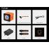 Runcam 3S  NTSC   PAL Switchable design for FPV WIFI Connection and Replaceable Battery Orange