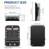 Rv Yacht Fuse Box with Led Indication Light 6 way Multiple Fuses Holder Acc Control for Car Marine Boat Black