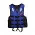 S 3XL Adult Life Jacket Lifesaving Swimming Boating Sailing Vest   Whistle Blue S