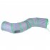 S shaped Tunnel Curved Cat Runway Foldable Multicolour Pet Supplies blue free size