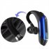 S08 Single Earphone Ear Hanging Type Bluetooth compatible Ultra long Standby Waterproof Headphones rose red 5 1 Fast Charge Waterproof