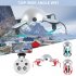 S1 Children s Mini Remote Drone Remote Folding Aircraft 30 thousands Wide Angle WiFi Fixed Height Remote Control Aircraft Blue