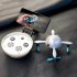 S1 Children s Mini Remote Drone Remote Folding Aircraft 30 thousands Wide Angle WiFi Fixed Height Remote Control Aircraft Blue