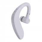 S109 Single Ear Wireless Bluetooth Headphones In-ear Call Noise Cancelling Business Earphones With Mic White