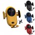 S11 Car Wireless Charger Vent Mount 10W Fast Charging Auto Clamping Car Mount Phone Holder Compatible For IPhone 4 5 6 5 Inches red