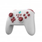 S11 Games Controller Wireless Rechargeable Handheld Controller With Vibration Motors Technology Compatible For Switch Pro Console White