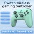 S11 Games Controller Wireless Rechargeable Handheld Controller With Vibration Motors Technology Compatible For Switch Pro Console black