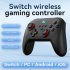S11 Games Controller Wireless Rechargeable Handheld Controller With Vibration Motors Technology Compatible For Switch Pro Console green