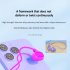 S11 Wireless Earbuds Headphones ENC Intelligent Noise Reduction 15H Playtime 200mAh Battery Stereo Sports Earphone Purple