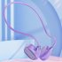 S11 Wireless Earbuds Headphones ENC Intelligent Noise Reduction 15H Playtime 200mAh Battery Stereo Sports Earphone Purple