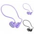 S11 Wireless Earbuds Headphones ENC Intelligent Noise Reduction 15H Playtime 200mAh Battery Stereo Sports Earphone Purple