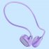 S11 Wireless Earbuds Headphones ENC Intelligent Noise Reduction 15H Playtime 200mAh Battery Stereo Sports Earphone Purple