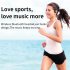 S1200 Swimming Headphones with Built In 8gb Memory Ultra Light in Ear Earphones Black