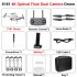 S161 Drone 4k Hd Dual Camera Wifi Fpv 2 4ghz Quadcopter Drone Gesture Control Photo Optical Flow Kids Toys 4K dual camera