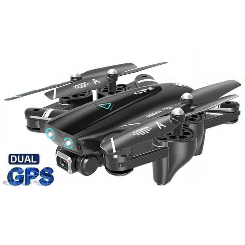 S167 GPS Drone With Camera 5G RC Quadcopter Drone 4K WIFI FPV Foldable Off-Point Flying Gesture Photos Video Helicopter Toy 5G 4K 2 battery