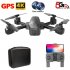 S176 Drone 4k Gps Hd Dual Camera 5g Fpv Flow Follow Me Rc Quadcopter Mini Drone Vs Sg907 5G GPS positioning   4K ESC dual camera