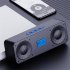 S18 Bluetooth Speaker Wireless Smart Mobile Phone Audio Subwoofer Loudspeaker Outdoor Card Radio black