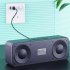 S18 Bluetooth Speaker Wireless Smart Mobile Phone Audio Subwoofer Loudspeaker Outdoor Card Radio black